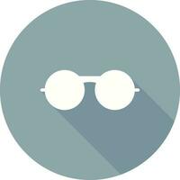 Vektorsymbol für Vintage-Brille vektor