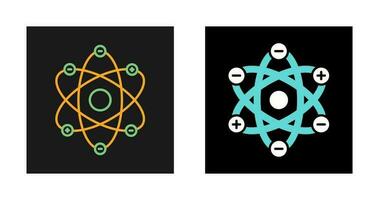 Vektorsymbol für die Atomstruktur vektor