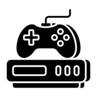 moderne Designikone des Gamepads vektor