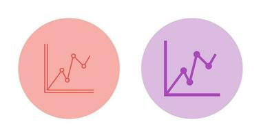 statistisk Graf vektor ikon