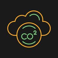 Co2-Vektorsymbol vektor