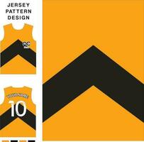 Pfeil Dreieck Konzept Vektor Jersey Muster Vorlage zum Drucken oder Sublimation Sport Uniformen Fußball Volleyball Basketball E-Sport Radfahren und Angeln kostenlos Vektor.