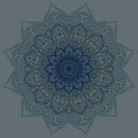 Mandala Vektor Illustration Element. Blumen- Ornament Hintergrund.