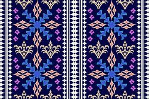 etnisk figur aztec broderi stil. geometrisk ikat orientalisk traditionell konst mönster.design för etnisk bakgrund, tapeter, mode, kläder, omslag, tyg, element, sarong, grafik, vektor illustration