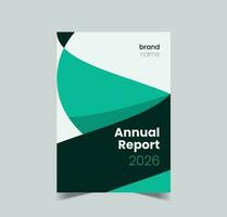 företags- bok omslag design mall, årlig Rapportera, portfölj, broschyr, folder design i a4 vektor