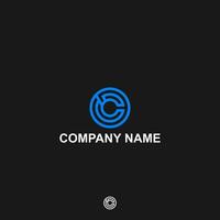 Monogramm Logo Brief C, cc oder ccc modern Unternehmen C, Brief, Symbol, cc, abstrakt, Vektor, Geschäft, Design, Hochzeit, Kunst, Schriftart, Konzept, Etikett, Alphabet, Vorlage, Bitcoin, Blau, kreativ vektor