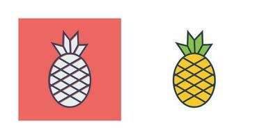 Ananas-Vektor-Symbol vektor