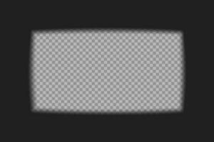gammal filmiska ram med transparent effekt på bakgrund vektor illustration.