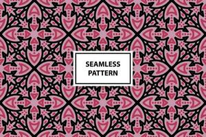 nahtlos Muster mit Blumen- Elemente. bunt Vektor abstrakt Design. dekorativ Gitter im Arabisch Stil. Hintergrund zum Textil, Stoff und Verpackung.