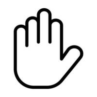 Hand-Icon-Design vektor