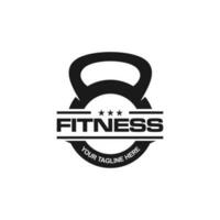 Fitness Kettlebell Logo Vorlage Vektor Illustration. geeignet zum Ihre Design brauchen, Logo, Illustration, Animation, usw.