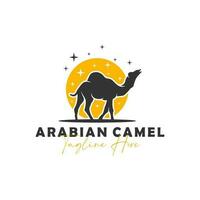 arabisch Kamel Vektor Illustration Logo