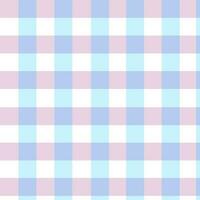 Pastell- kariert Muster von Rosa und Blau Farbe. vektor