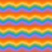 wellig abstrakt Gradient Hintergrund nahtlos Muster, unkonzentriert verschwommen Regenbogen Farbe Hintergrund. Gittergewebe Vektor Illustration.