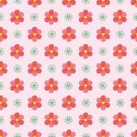 Vektor nahtlos Blumen- Muster Illustration Design eps Band-04, Textil- Blumen- Muster Hintergrund, wiederholt Muster, elegant abstrakt Muster, Muster zum Dekoration