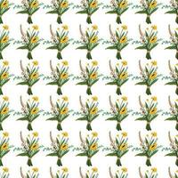 Vektor nahtlos Blumen- Muster Illustration Design eps Bd. 11, Textil- Blumen- Muster Hintergrund, wiederholt Muster, elegant abstrakt Muster, Muster zum Dekoration