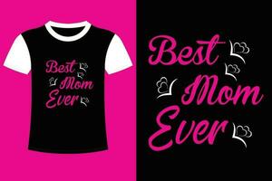 Mama Tag t Hemd Design. vektor