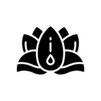 Lotus Symbol zum Ihre Webseite, Handy, Mobiltelefon, Präsentation, und Logo Design. vektor