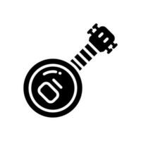 Sitar Symbol zum Ihre Webseite, Handy, Mobiltelefon, Präsentation, und Logo Design. vektor