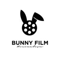 Hase Filmkino Kamera Logo Icon Design vektor