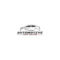 Auto-Logo für Automobil in weißem Hintergrund vektor