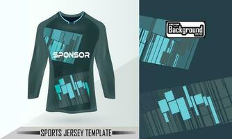 kreativ fotboll jersey design mall vektor