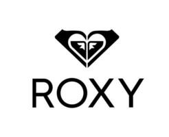 quiksilver roxy Marke Logo schwarz Symbol Kleider Design Symbol abstrakt Vektor Illustration