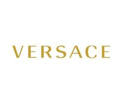 Versace Marke Logo Name Symbol Kleider Design Symbol abstrakt Vektor Illustration