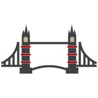 Brücke Symbol Vektor Illustration Symbol