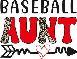 Baseball Tante, Baseball vektor