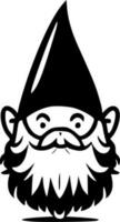 gnome - minimalistisk och platt logotyp - vektor illustration