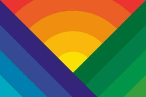 Regenbogen hell Farbe Design Hintergrund vektor