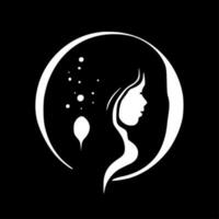 graviditet - svart och vit isolerat ikon - vektor illustration