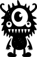 Monster- - - hoch Qualität Vektor Logo - - Vektor Illustration Ideal zum T-Shirt Grafik