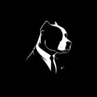 pitbull - hög kvalitet vektor logotyp - vektor illustration idealisk för t-shirt grafisk