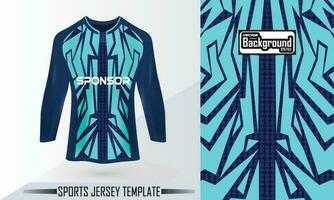 sublimering fotboll kreativ jersey design vektor