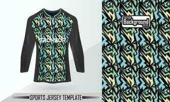 kreativ fotboll jersey design mall vektor