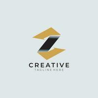 Initiale Brief Logo Design Vektor