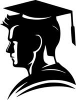 Hochschule - - minimalistisch und eben Logo - - Vektor Illustration