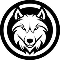 Wolf - - hoch Qualität Vektor Logo - - Vektor Illustration Ideal zum T-Shirt Grafik