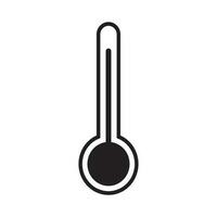 termometer ikon vektor