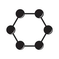 Symbolvektor für Moleküle vektor