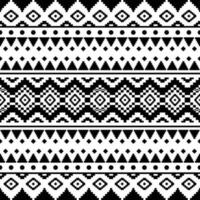 stam- sömlös geometrisk mönster. vektor illustration inföding stil. svart och vit färger. etnisk unik konst skriva ut design för textil- mall, tyg, Kläder, ridå, matta, prydnad, bakgrund.