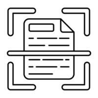 modern design ikon av fil läser in vektor
