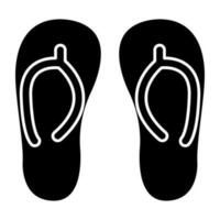 ein Symbol Design von Flip Flop vektor