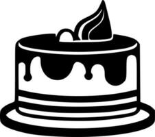 Geburtstag Kuchen - - hoch Qualität Vektor Logo - - Vektor Illustration Ideal zum T-Shirt Grafik