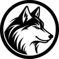 Wolf - - hoch Qualität Vektor Logo - - Vektor Illustration Ideal zum T-Shirt Grafik