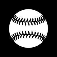 Baseball, minimalistisch und einfach Silhouette - - Vektor Illustration