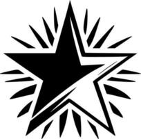 Star - - hoch Qualität Vektor Logo - - Vektor Illustration Ideal zum T-Shirt Grafik