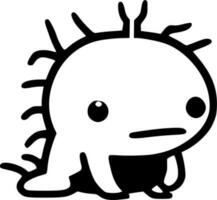 Axolotl - - hoch Qualität Vektor Logo - - Vektor Illustration Ideal zum T-Shirt Grafik